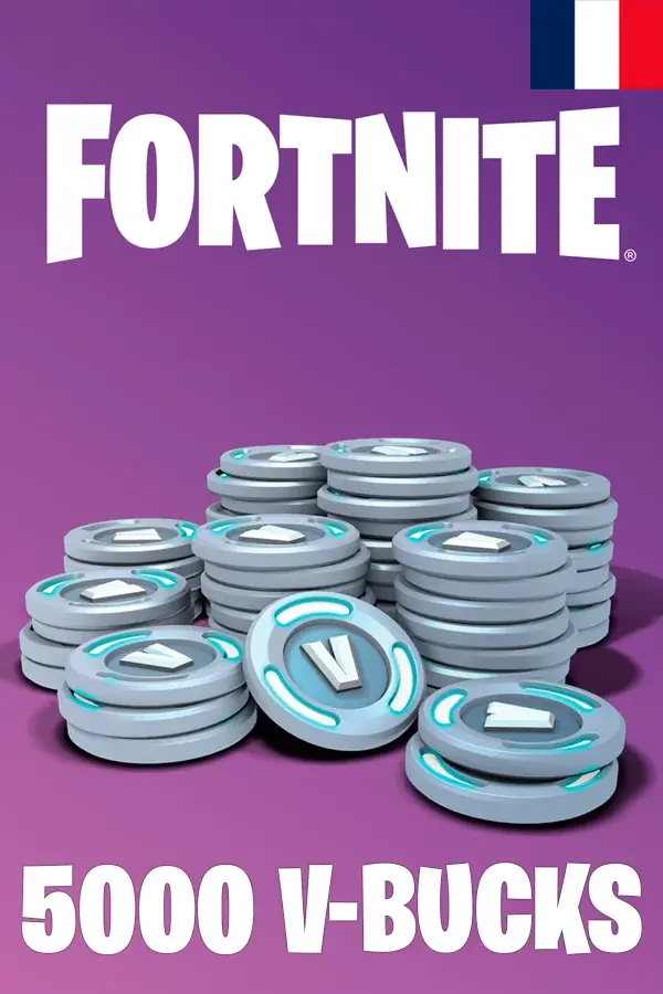 Fortnite 5000 V-Bucks Франція