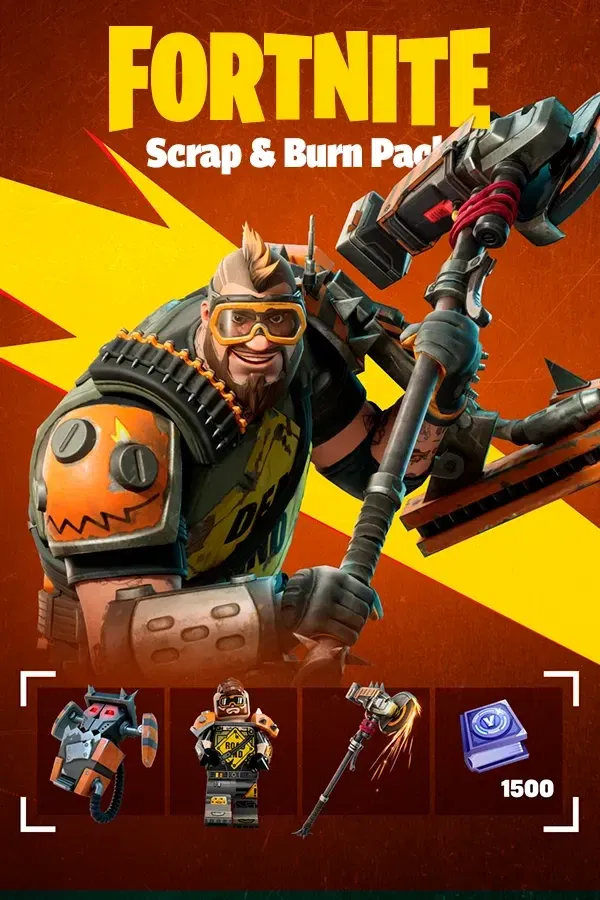 Buy «Scrap & Burn» Pack key Fortnite | Xbox/Epic Games/PC/PS