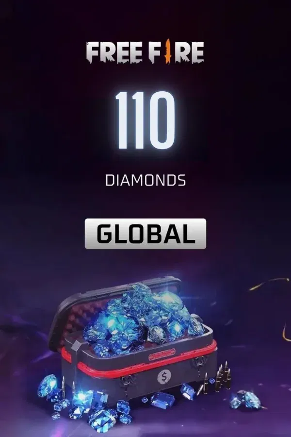 Buy Free Fire 100 + 10 Diamond Gift card
