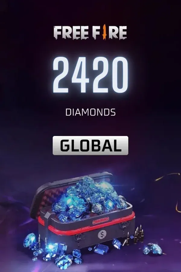 Free Fire 2420 Diamond Gift card