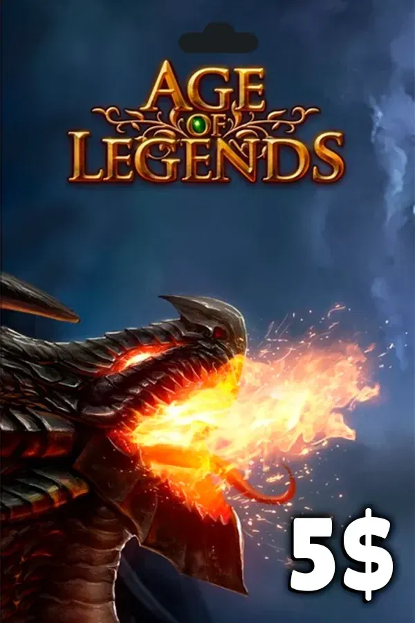 Buy Gift Card Age of Legends 5 USD