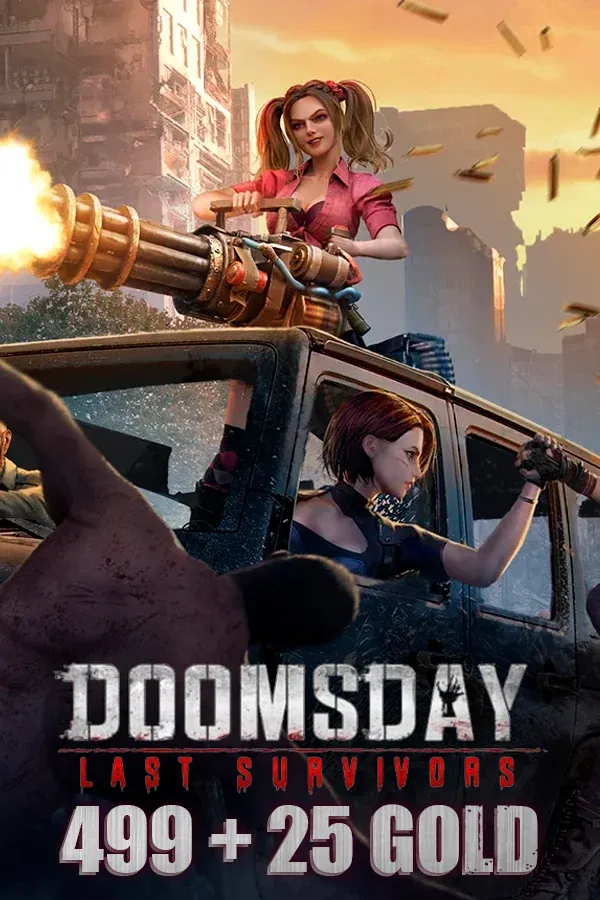 Купить Подарочную Карту Doomsday: Last survivors 499 + 25 Золота Глобал