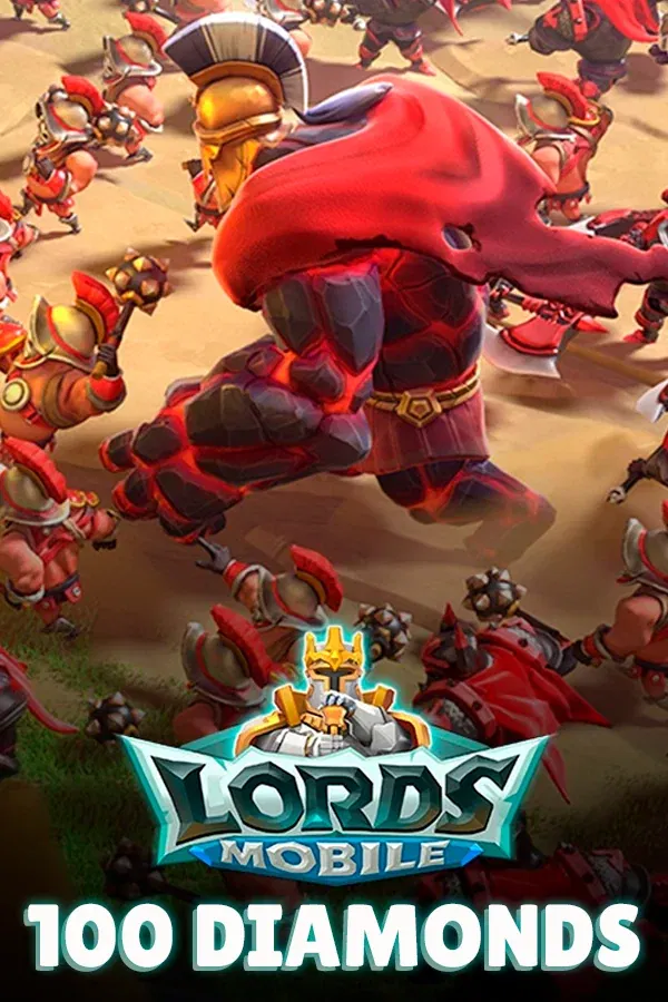 Lords Mobile 100 Diamonds Global