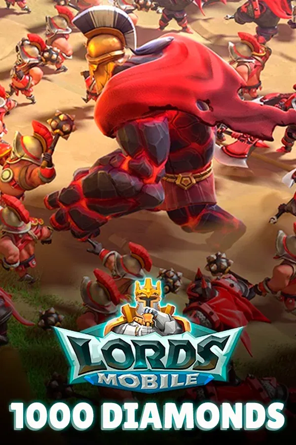 Lords Mobile 1000 Diamonds Global