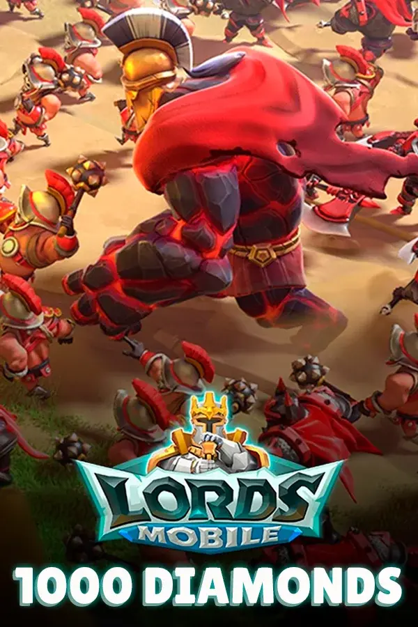 Lords Mobile 1000 Diamonds Global