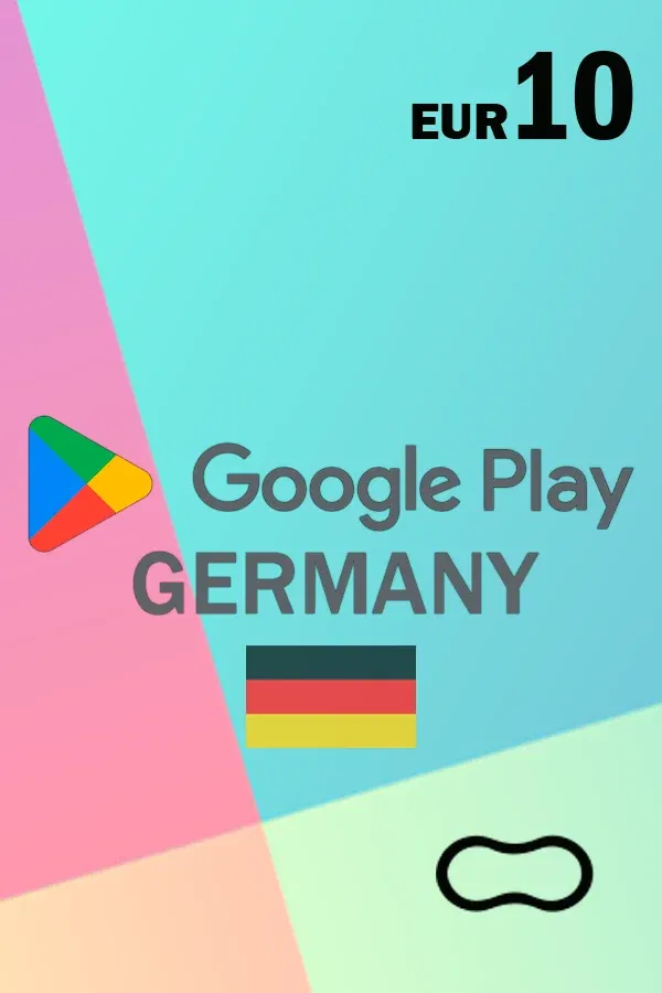 Купить Подарочную Карту 10 € EUR Германия Google Play