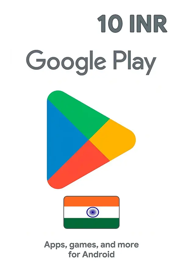 10 INR Google Play Индия