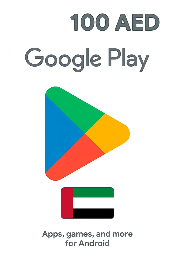 Google Play Gift Card 100 AED (UAE)