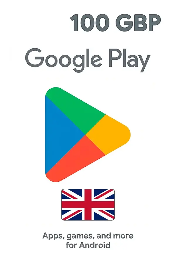 100 GBP Google Play United Kingdom
