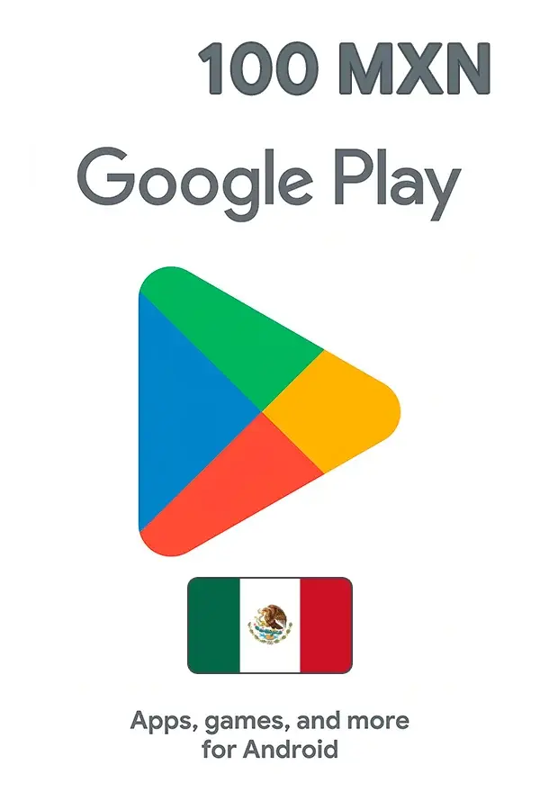100 MXN Google Play Мексика