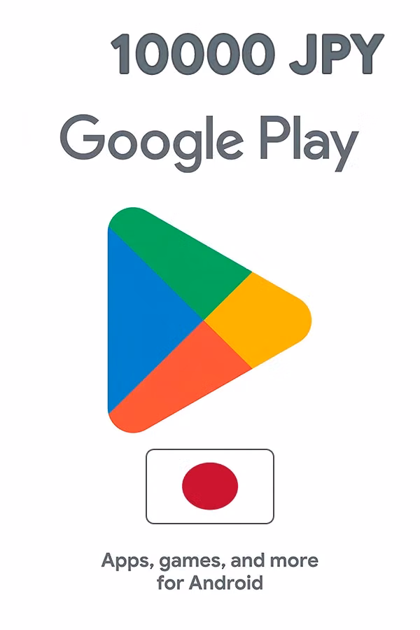 Google Play Gift Card 10000 JPY (Japan)