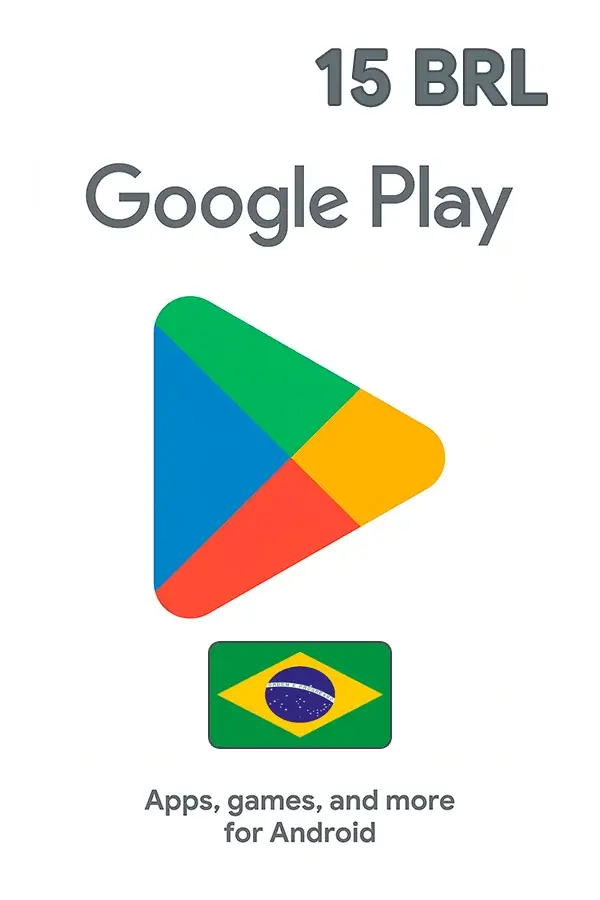Google Play Gift Card 15 BRL (Brazil)