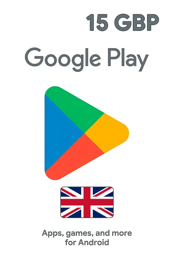 Google Play Gift Card 15 GBP (United Kingdom)