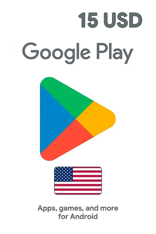 Google Play Gift Card 15 USD (USA)