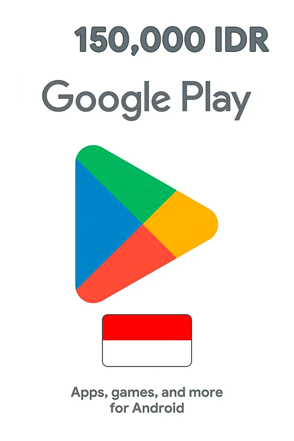 Google Play Gift Card 150,000 IDR (Indonesia)