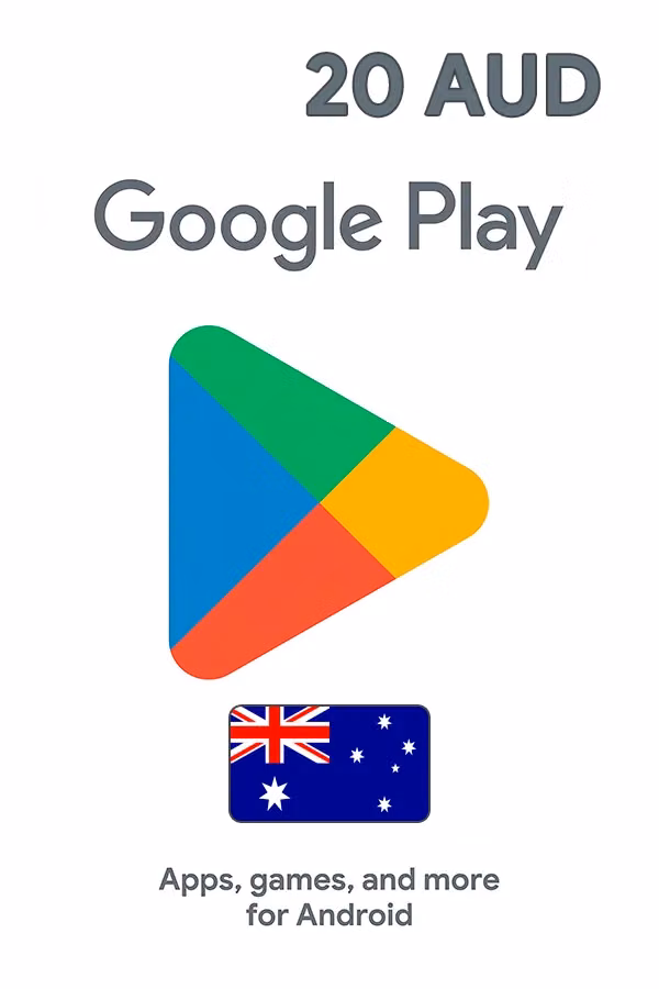 Подарочная карта Google Play 20 AUD (Австралия)