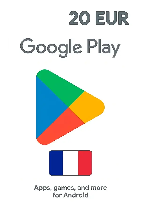 Google Play Gift Card 20 EUR (France)