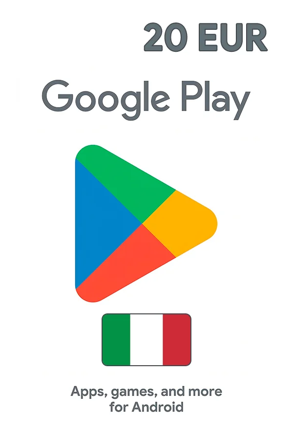 Google Play Gift Card 20 EUR (Italy)