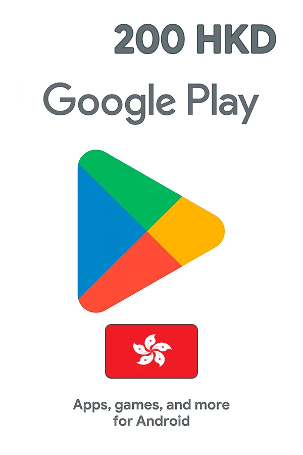 Google Play Gift Card 200 HKD (Hong Kong)