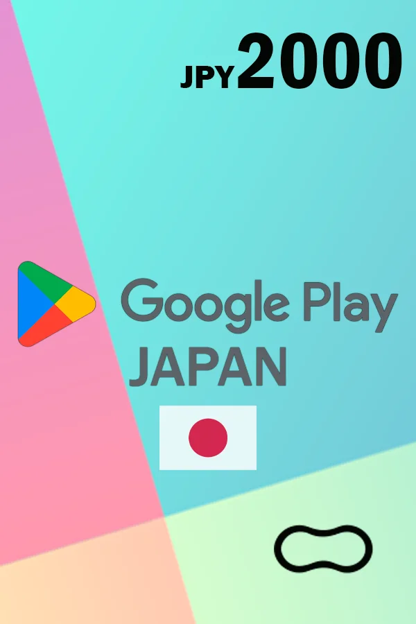 Buy Gift Card 2000 JPY Japan Google Play