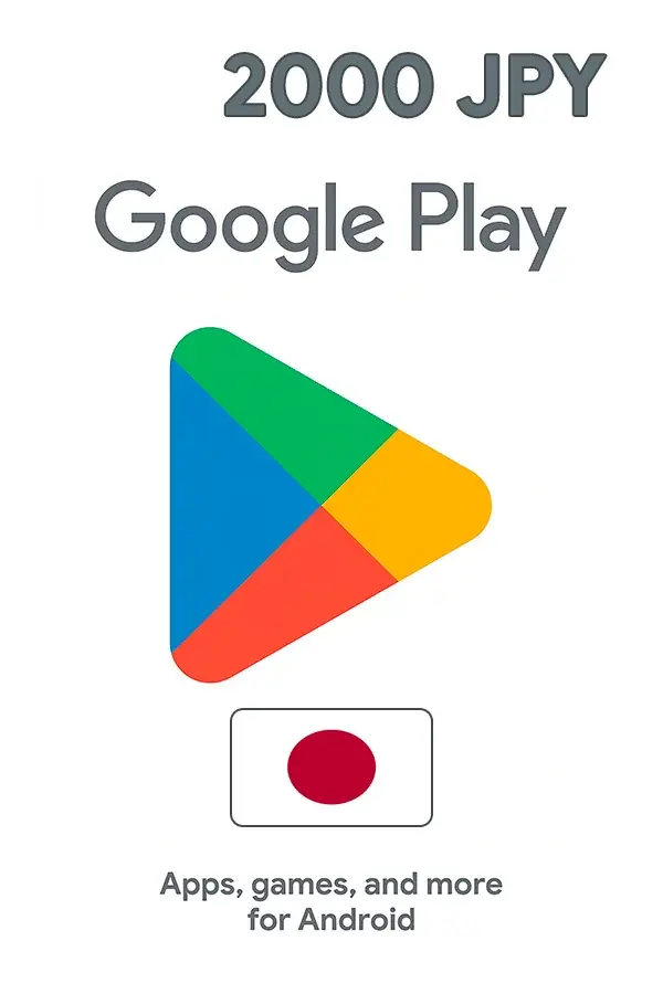 Google Play Gift Card 2000 JPY (Japan)