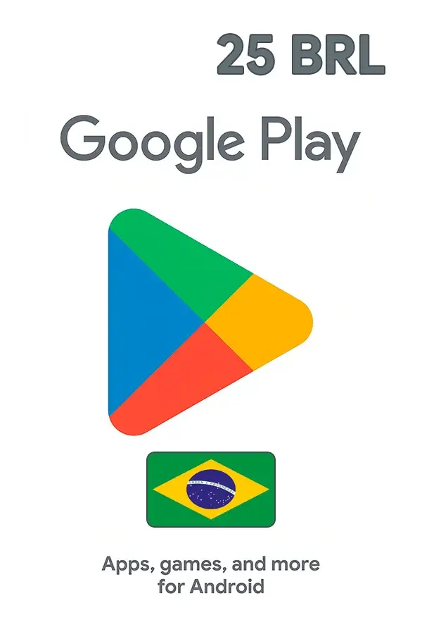 Google Play Gift Card 25 BRL (Brazil)