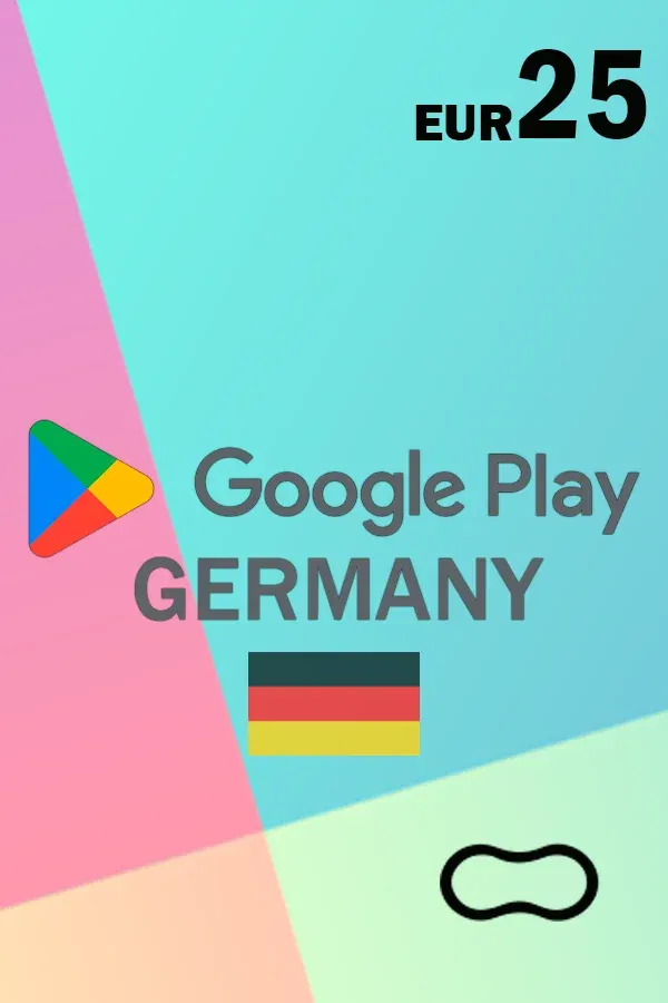 Купить Подарочную Карту 25 € EUR Германия Google Play