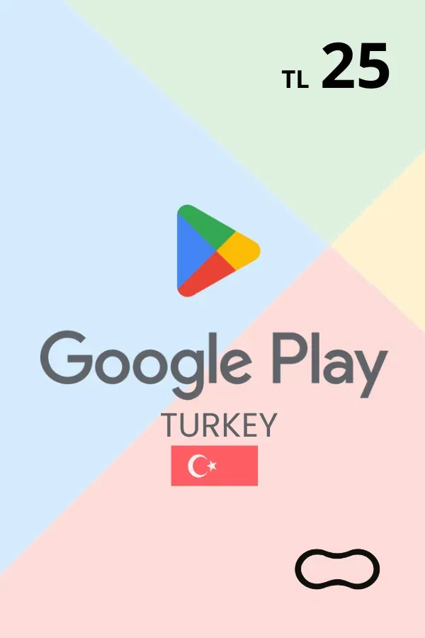 Google Play 25 TL Turkey