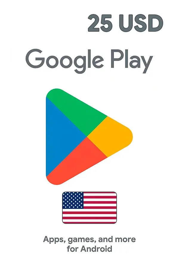 Google Play Gift Card 25 USD (USA)
