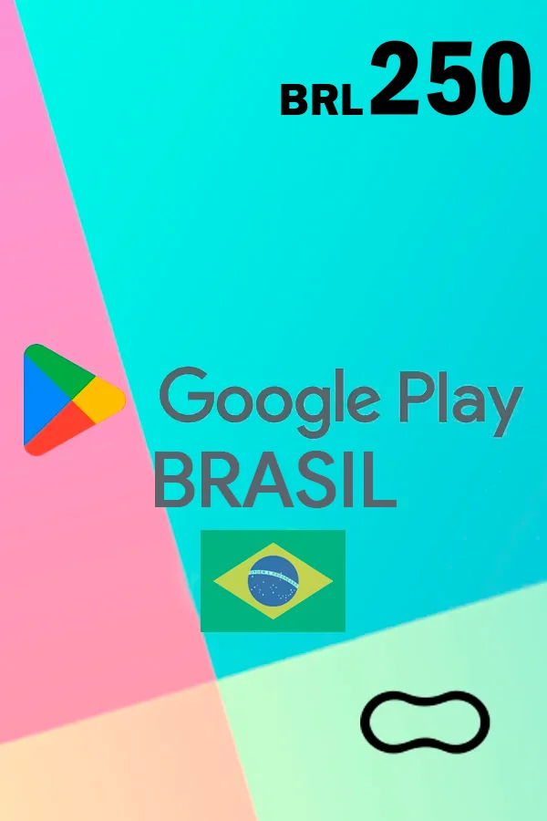 Google Play 250 BRL Brazil