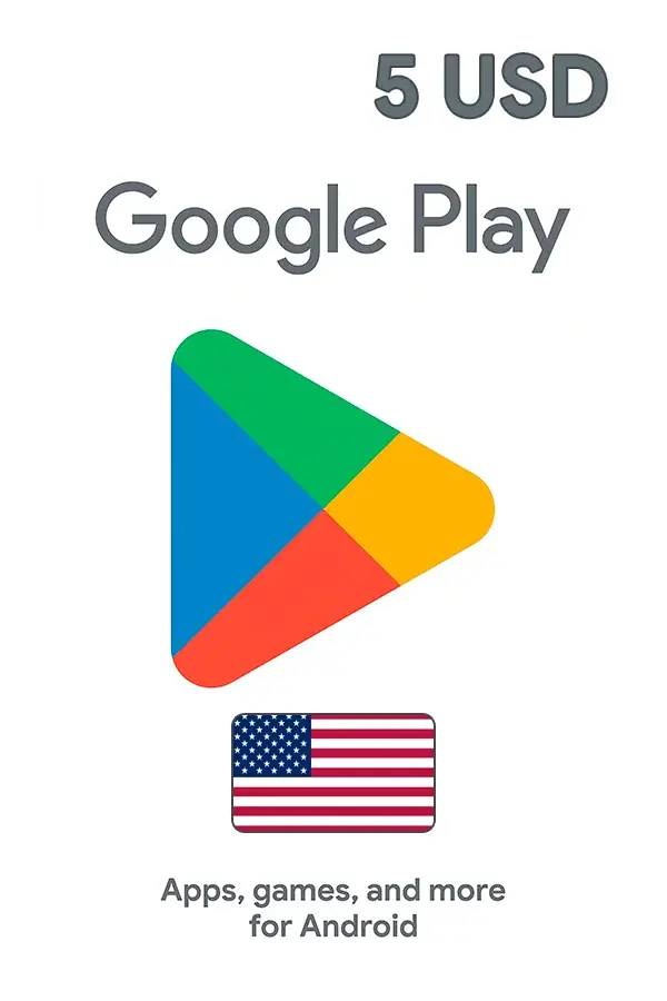 Google Play Gift Card 5 USD (USA)