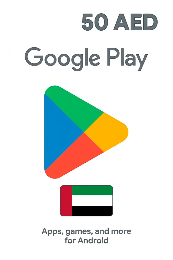 50 AED Google Play ОАЭ