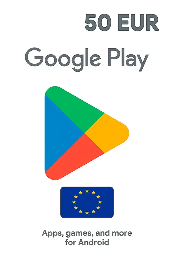 Google Play Gift Card 50 EUR (Europe)