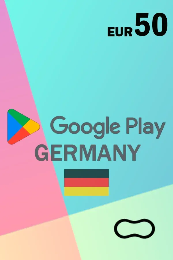 Купить Подарочную Карту 50 € EUR Германия Google Play