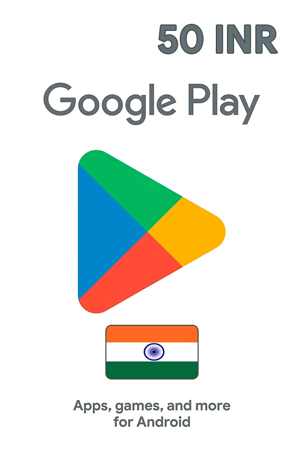 50 INR Google Play India