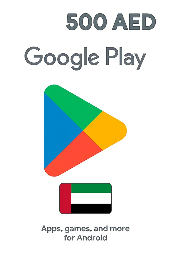 Google Play Gift Card 500 AED (UAE)