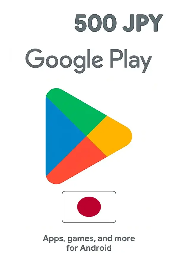 Google Play Gift Card 500 JPY (Japan)