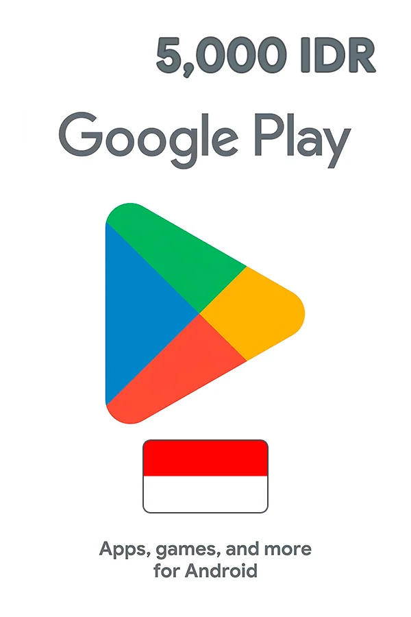 Google Play Gift Card 5,000 IDR (Indonesia)