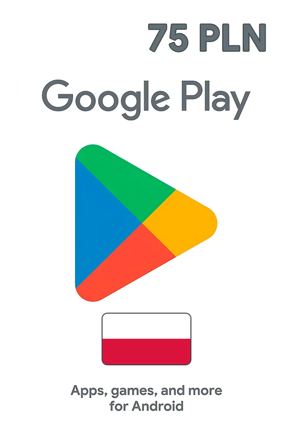 Google Play Gift Card 75 PLN (Poland)