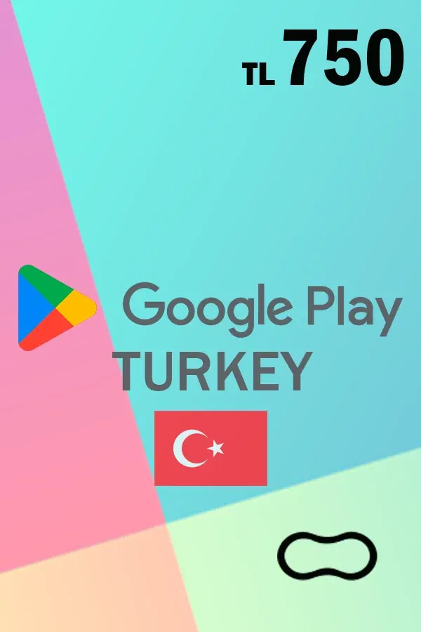 Купить Подарочную Карту 750 TL Турция Google Play