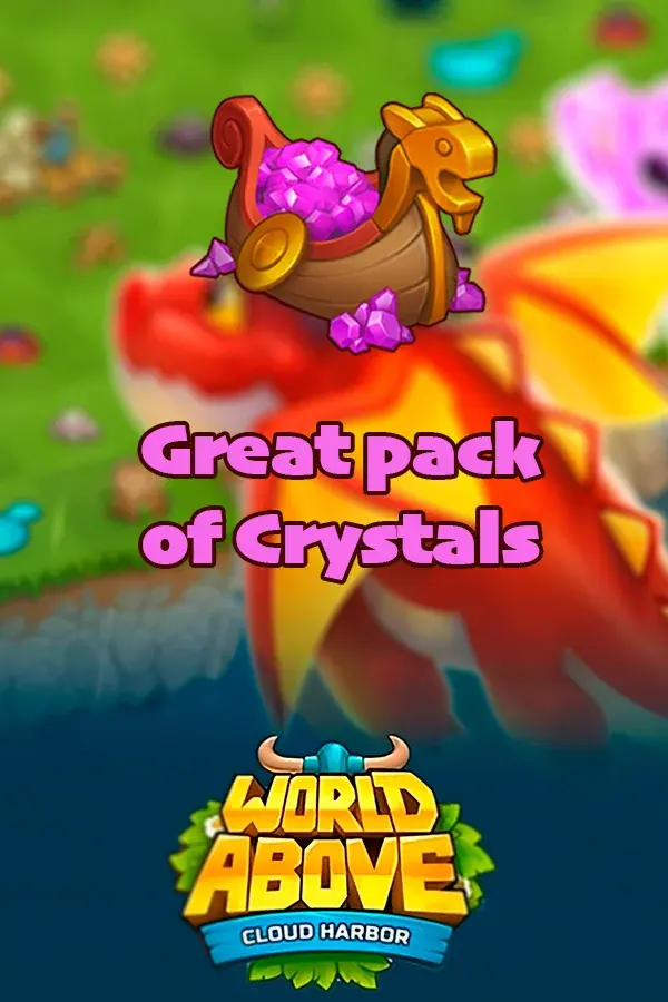 Buy Great pack of Crystals for World Above Cloud Harbor by ID