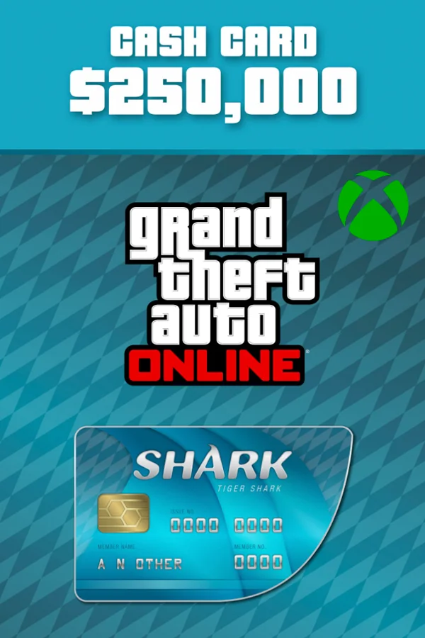GTA Online Tiger Shark Cash Card Xbox