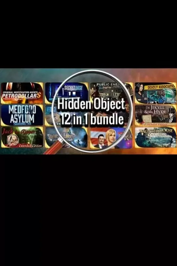 Hidden Object - 12 in 1 bundle Steam key WW (Global)