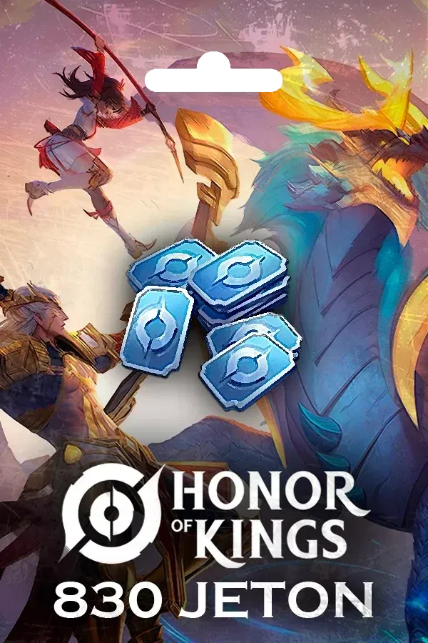 Купить Подарочную карту Honor of Kings 830 Жетонов Весь мир