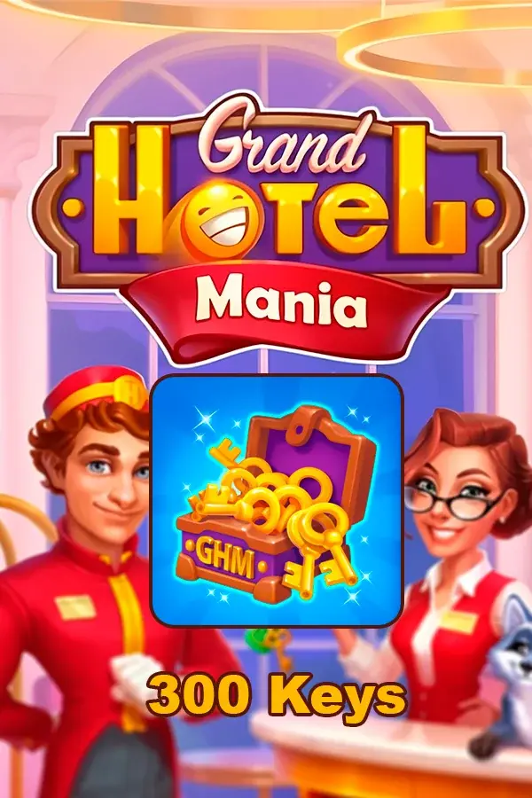 Buy Huge bunch of keys (300) for Grand Hotel Mania by ID