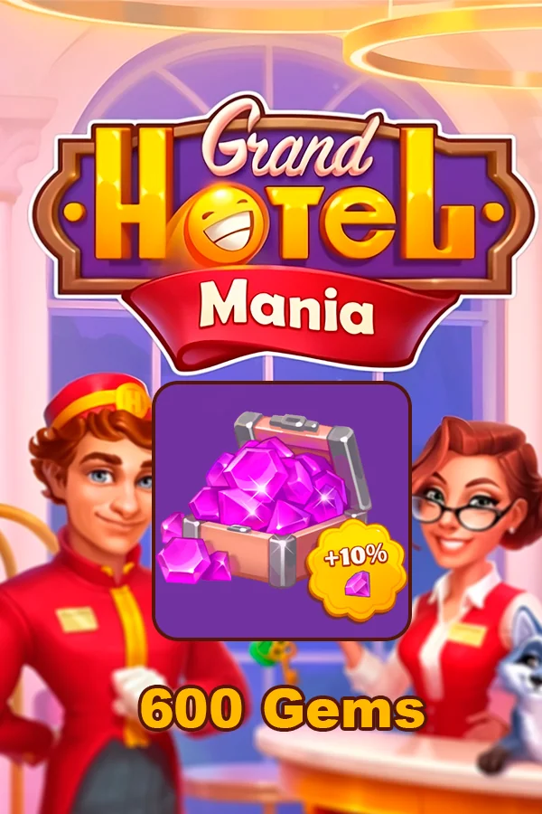 Огромный набор кристаллов | Grand Hotel Mania