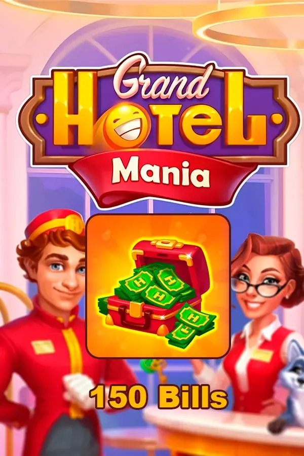 Buy Large bundle of bills (150) for Grand Hotel Mania by ID