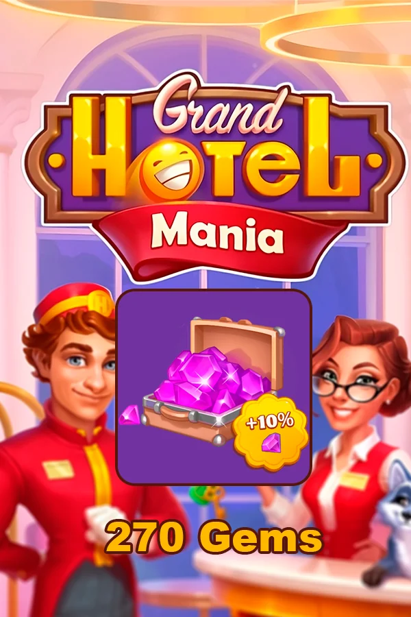 Большой набор кристаллов | Grand Hotel Mania