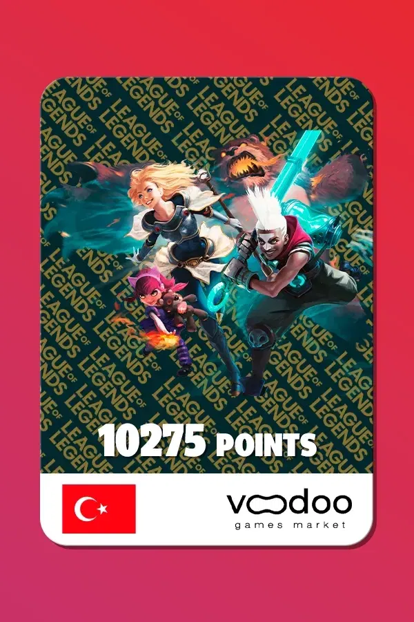 League of Legends 10275 RIOT POINT Gift Card Turkey