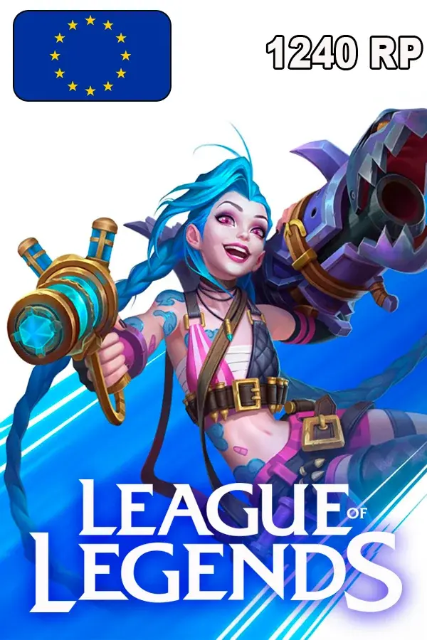 Rot Point LoL 1240 RIOT POINTS Europe | Voodoo Market